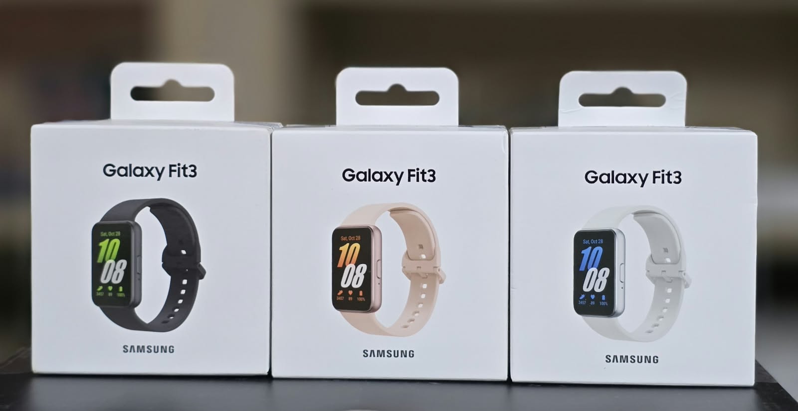 GALAXY WATCH FIT3■GRAY,SILVER, PINKGOLD